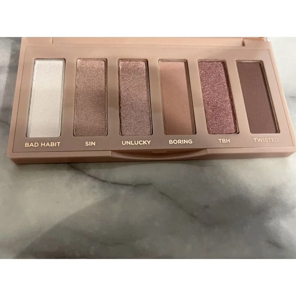 Lot Of 3 Urban Decay Naked  Eyeshadow Palette In Foxy, Sin + Half Baked New